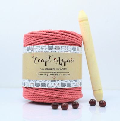Craft Affair Rouge Pink Thread(100 m Pack of1)