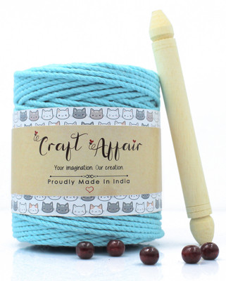 Craft Affair Water Blue Thread(100 m Pack of1)