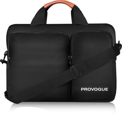 PROVOGUE Premium laptop messenger bag upto 18 inches capacity 25 L Laptop Backpack(Black)