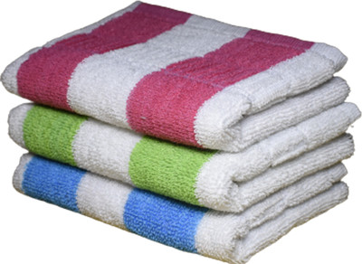 B S NATURAL Cotton 300 GSM Hand Towel(Pack of 3)