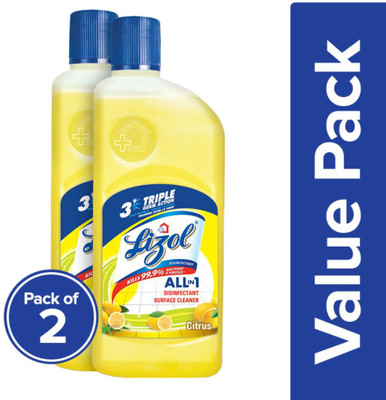 Lizol Disinfectant Surface and Floor Cleaner Citrus