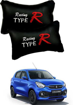 RONISH Black, Red Leatherite Car Pillow Cushion for Maruti Suzuki(Rectangular, Pack of 2)