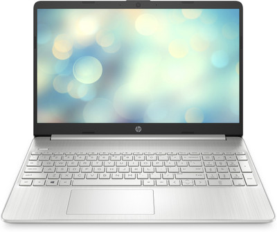HP Ryzen 3 Quad Core 5300U - (8 GB/512 GB SSD/Windows 11 Home) 15s-eq2143au Thin and Light Laptop(15.6 inch, Natural Silver, 1.69 Kg, With MS Office)