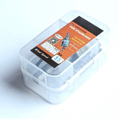 ATOZTOOLS 35mm Carbide Hole Saw, TCT Cutter Drill Bit for Metal Stainless Steel Aluminum