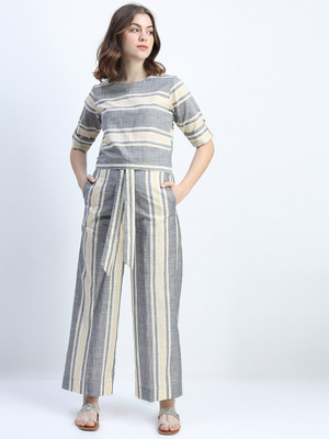Vishudh Women Ethnic Top Pant Set