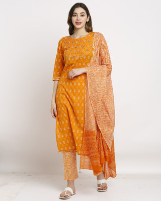 Rajnandini Women Kurta Pant Dupatta Set