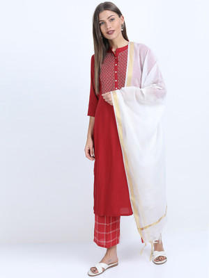 Vishudh Women Kurta Palazzo Set
