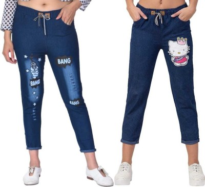 Shradha Creation Slim Women Multicolor Jeans