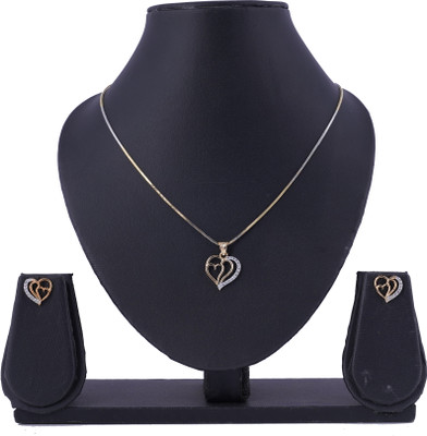 Laksh Alloy Gold-plated Gold Jewellery Set(Pack of 1)