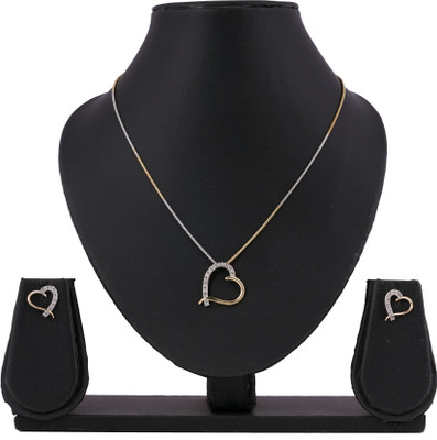 Laksh Alloy Gold-plated Multicolor Jewellery Set(Pack of 1)