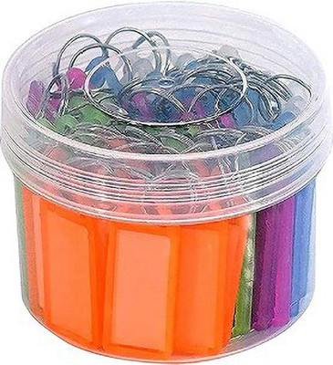 YourStationeryHouse keychain with name tag keyring with name (Pack Of 50) Key Chain