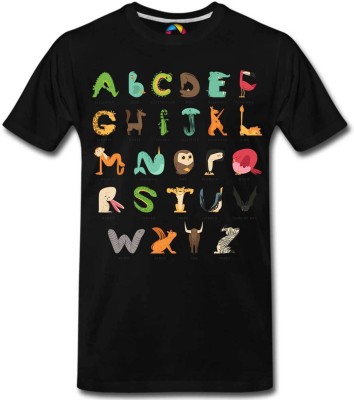 Print My Fashion Boys Typography, Printed Cotton Blend Regular T Shirt(Multicolor, Pack of 1)