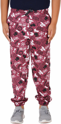 Sevnix Track Pant For Boys(Red, Pack of 1)