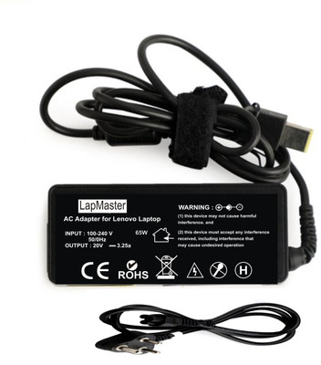LAPMASTER novoTHNKPD 13, Thnkpd E431, Thnkpd E531 (USB) 65w Adapter(Power Cord Included) 65 W Adapter(Power Cord Included)