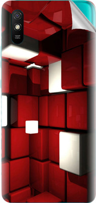 Snooky Xiaomi Redmi 9i Sport Mobile Skin(Red)