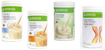 Herbalife Nutrition FORMULA-1 SHAKE KULFI-500+MANGO-500+PP-400+SHAKEMATE-500 Whey Protein(1.9 kg, KULFI-500GM, PROTEIN POWDER -400GM, ORANGE-500 GM, SHAKEMATE-500GM)