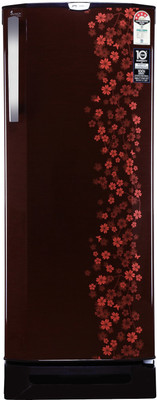 Godrej 240 L Direct Cool Single Door 4 Star Refrigerator(Wine Blossom, RD 2404 PTDI 43 WN BS)
