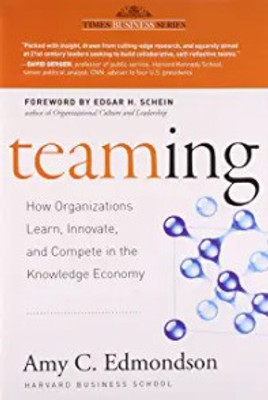Teaming: How Organizations Learn, Innovate And Compete In The Knowledge Economy Paperback – 18 April 2012(Paperback, Amy C. Edmondson, Edgar H. Schein)