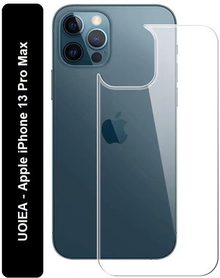 UOIEA Back Tempered Glass for Apple iPhone 13 Pro Max(Pack of 1)