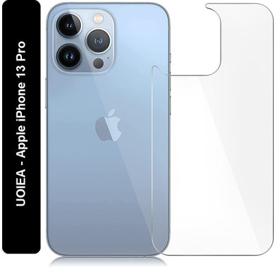 UOIEA Back Tempered Glass for Apple iPhone 13 Pro(Pack of 1)