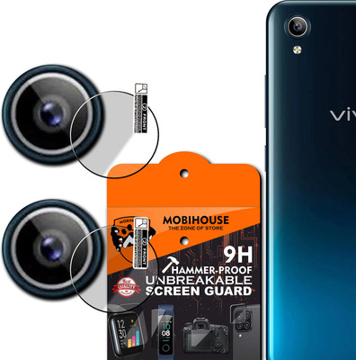 Hi-Cam Back Camera Lens Glass Protector for Vivo Y91i(Pack of: 2)