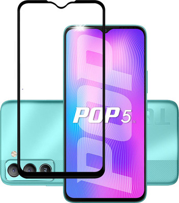 BRENZZ Edge To Edge Tempered Glass for Tecno Pop 5 LTE(Pack of 1)