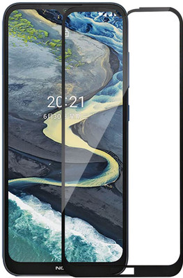 VDAT Edge To Edge Tempered Glass for Nokia C20 Plus Smartphone(Pack of 1)
