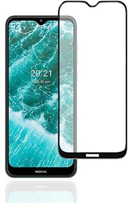 BRENZZ Edge To Edge Tempered Glass for Nokia C30(Pack of 1)