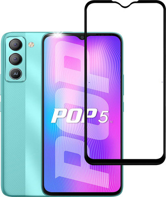 VDAT Edge To Edge Tempered Glass for Tecno Pop 5 LTE(Pack of 1)