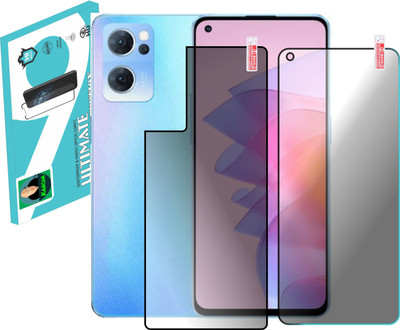 KANCHA Front and Back Screen Guard for OPPO Reno 7 PRO 5G(Pack of 2)