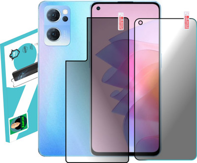 KANCHA Front and Back Screen Guard for OPPO Reno 7 PRO 5G(Pack of 2)