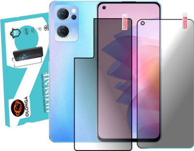 Olonga Front and Back Screen Guard for OPPO Reno 7 PRO 5G(Pack of 2)
