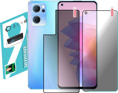 KANCHA Front and Back Screen Guard for OPPO Reno 7 PRO 5G(Pack of 2)