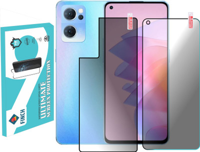 FINCH Front and Back Screen Guard for OPPO Reno 7 PRO 5G(Pack of 2)