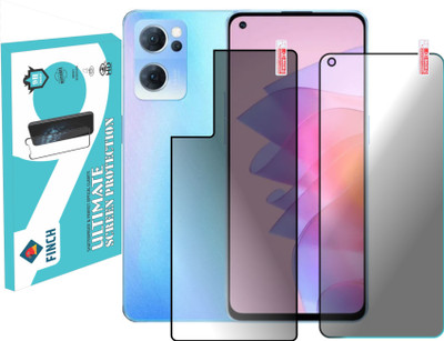 FINCH Front and Back Screen Guard for OPPO Reno 7 PRO 5G(Pack of 2)