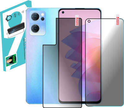 KANCHA Front and Back Screen Guard for OPPO Reno 7 PRO 5G(Pack of 2)