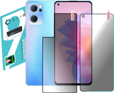 KANCHA Front and Back Screen Guard for OPPO Reno 7 PRO 5G(Pack of 2)