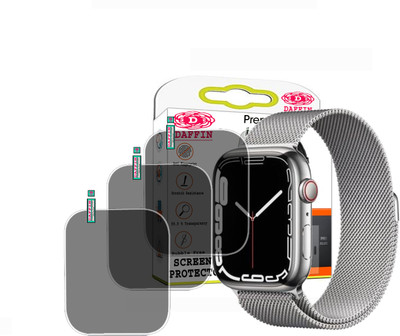 daffin Screen Guard for APPLE WATCH SERIES 7 GPS PLUS.(Pack of 3)