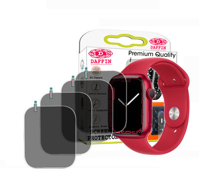 daffin Screen Guard for APPLE WATCH SERIES 7 GPS PLUS.(Pack of 4)