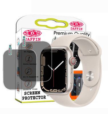 daffin Screen Guard for APPLE WATCH SERIES 7 GPS PLUS,(Pack of 2)
