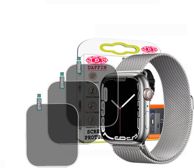 daffin Screen Guard for APPLE WATCH SERIES 7 GPS PLUS.(Pack of 3)