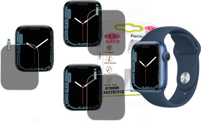 daffin Screen Guard for APPLE WATCH SERIES 7 GPS.(Pack of 3)