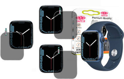 daffin Screen Guard for APPLE WATCH SERIES 7 GPS.(Pack of 3)