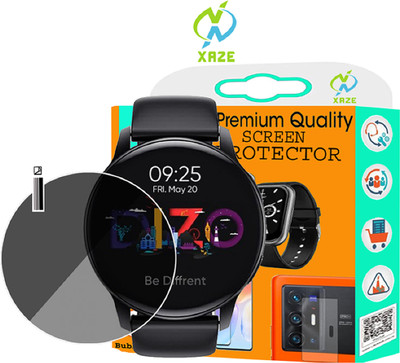 XAZE Screen Guard for DIZO WATCH R SMARTWATCH SCREEN GUARD(Pack of 1)