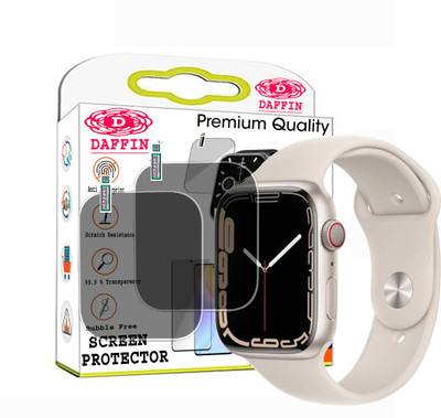 daffin Screen Guard for APPLE WATCH SERIES 7 GPS PLUS(Pack of 2)
