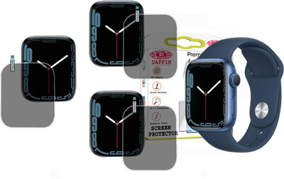 daffin Screen Guard for APPLE WATCH SERIES 7 GPS.(Pack of 3)