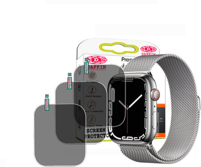 daffin Screen Guard for APPLE WATCH SERIES 7 GPS PLUS.(Pack of 3)