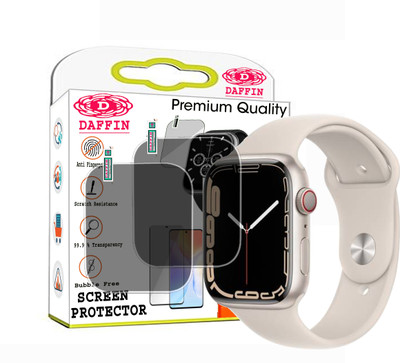 daffin Screen Guard for APPLE WATCH SERIES 7 GPS PLUS(Pack of 2)