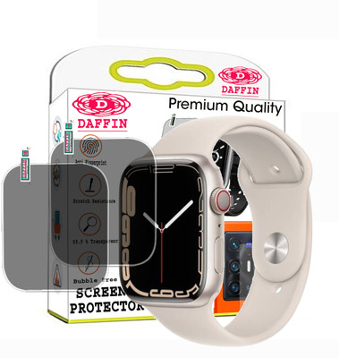 daffin Screen Guard for APPLE WATCH SERIES 7 GPS PLUS(Pack of 2)