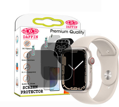 daffin Screen Guard for APPLE WATCH SERIES 7 GPS PLUS(Pack of 2)